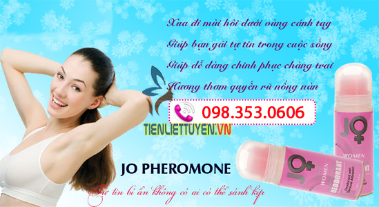 Lăn khử mùi cho nữ Jo Pheromone   