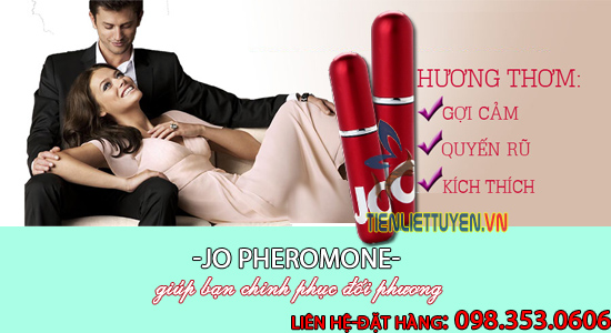 Nước hoa gợi cảm JO PHEROMONE cho nữ giới