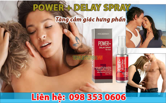 POWER Delay Spray - Thuốc xịt chống xuất tinh sớm 