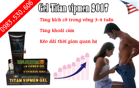 gel titan Vipmen có tốt không