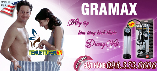  Máy tập làm dương vật to và dài hơn GRAMAX - PENIS