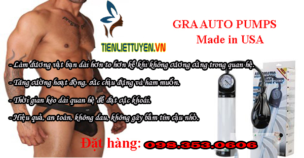  Máy tập làm to dương vật GRA AUTO PUMPS