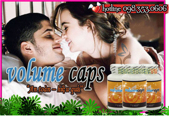 Viên uống Volume Caps chữa xuất tinh sớm và tăng kích thước cậu nhỏ