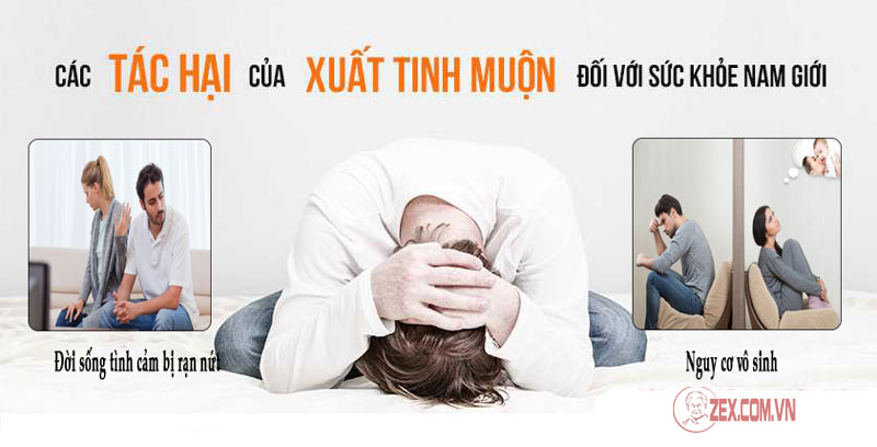 Tác hại của xuất tinh sớm